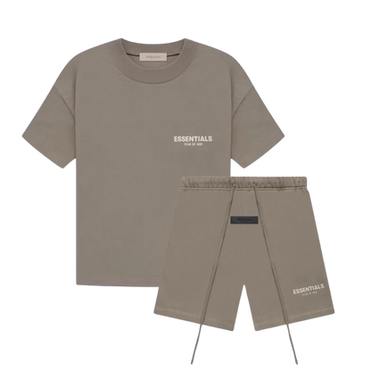 Fear of God Essentials Desert Taupe Summer set