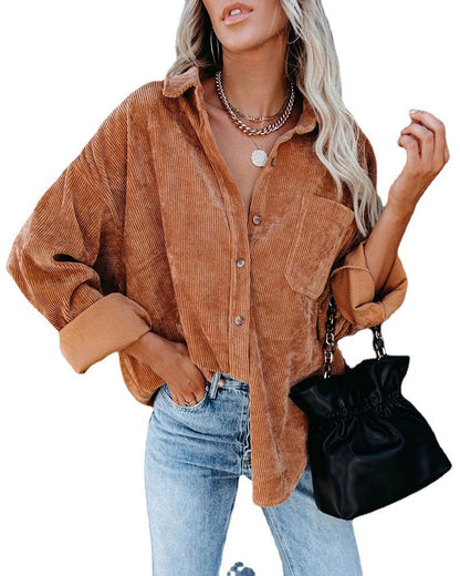 Isla Oversized Autumn Blouse