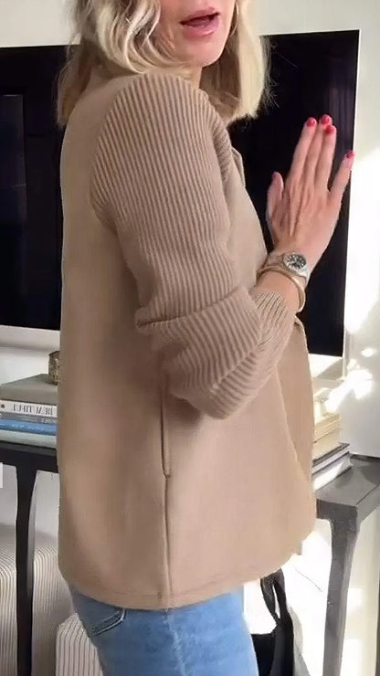 THALINA | Patchwork Cardigan jas